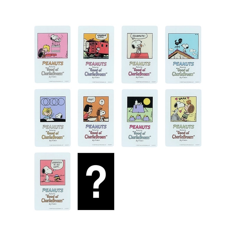 スヌーピー PEANUTS ミニクリアファイル＆クリアカードセット