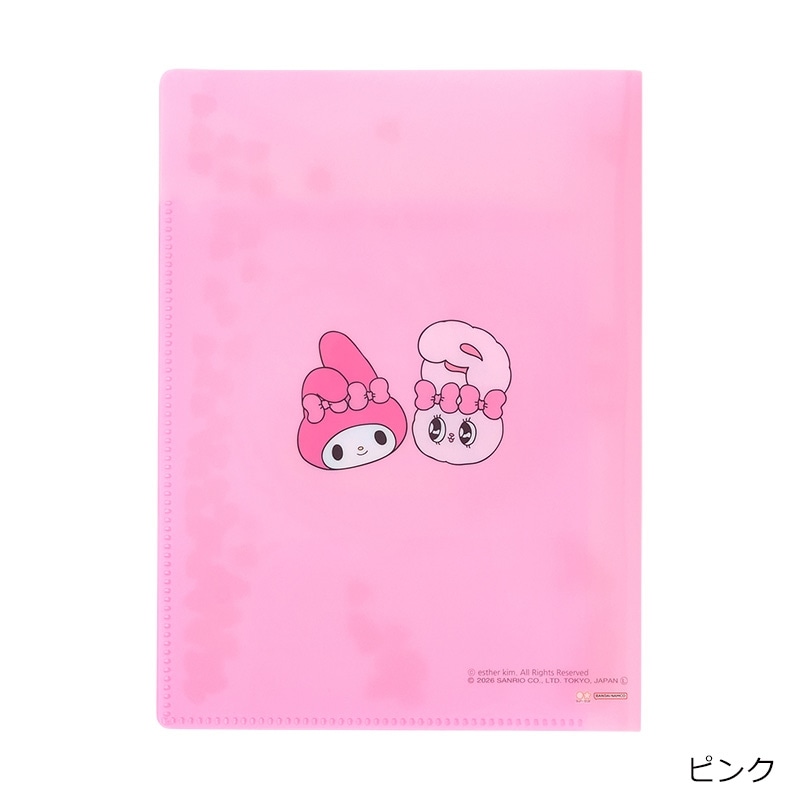 ESTHER BUNNY エスターバニー × マイメロディ スパンコール入りクリア