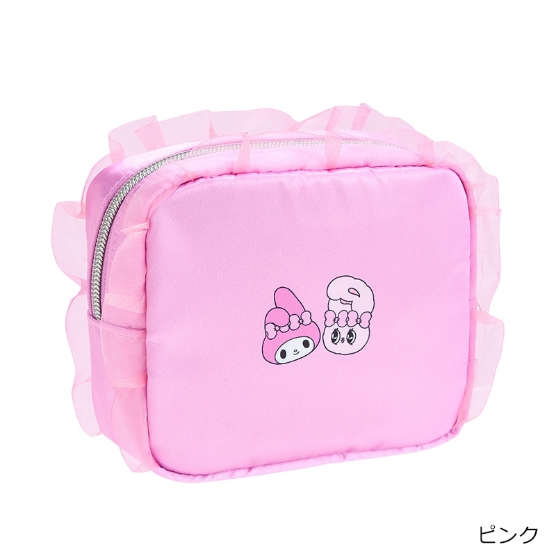 ESTHER BUNNY エスターバニー × マイメロディ フリルポーチ(ピンク