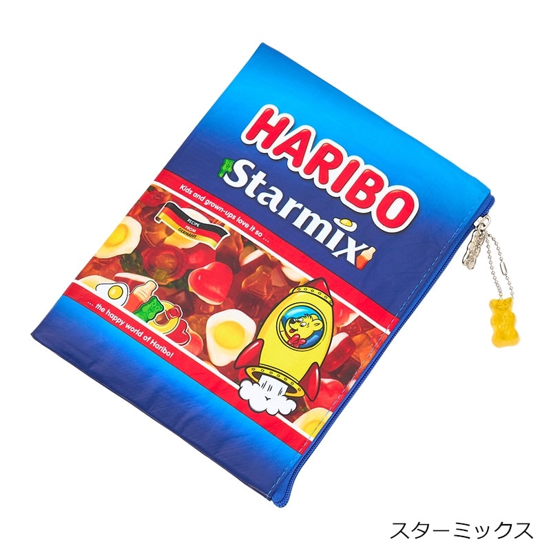 HARIBO ハリボー フラットポーチM(ゴールドベア): 通常| プラザ