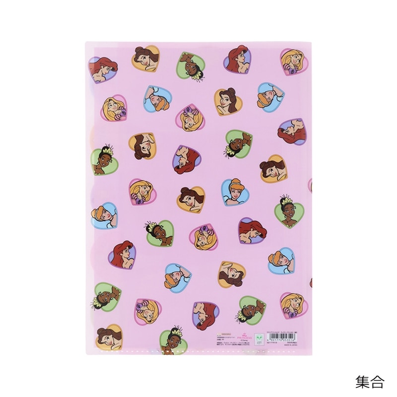 Disney(ディズニー) ディズニープリンセス ダイカットクリアファイル5P