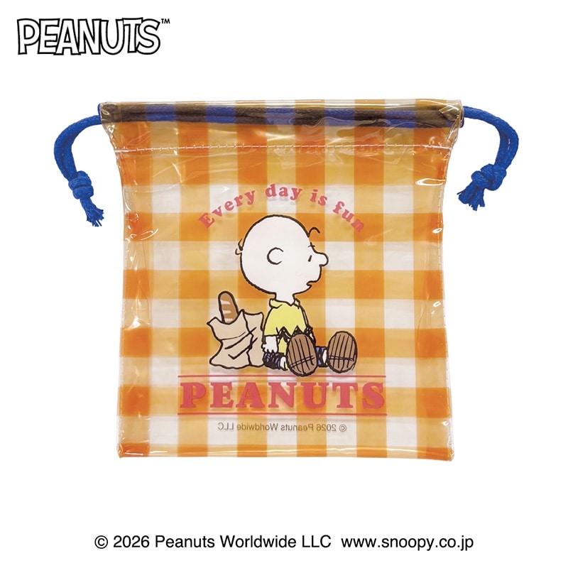 スヌーピー PEANUTS シークレットPVC巾着※種類は選べません(PVC巾着