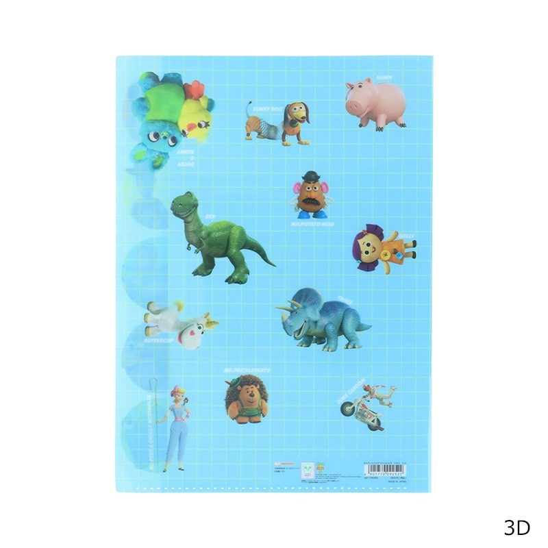 TOY STORY 5 トイ・ストーリー 5 ダイカットクリアファイル5P(3D