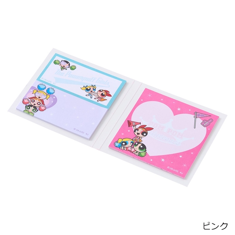 THE POWERPUFF GIRLS パワーパフ ガールズ ブック付箋(ピンク