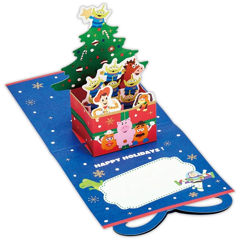TOY STORY トイ・ストーリー 立体クリスマスカード(立体クリスマス