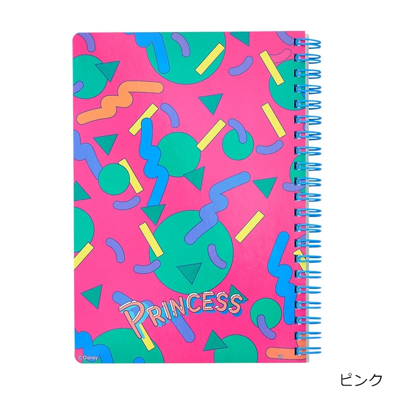 Disney(ディズニー) ディズニープリンセス B6ノート(ピンク): 通常