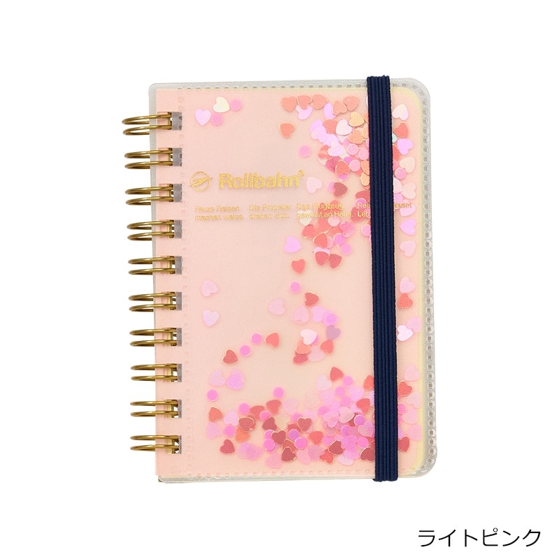 ロルバーン ポケット付メモ グリッター ミニ(クリーム): 通常| プラザ