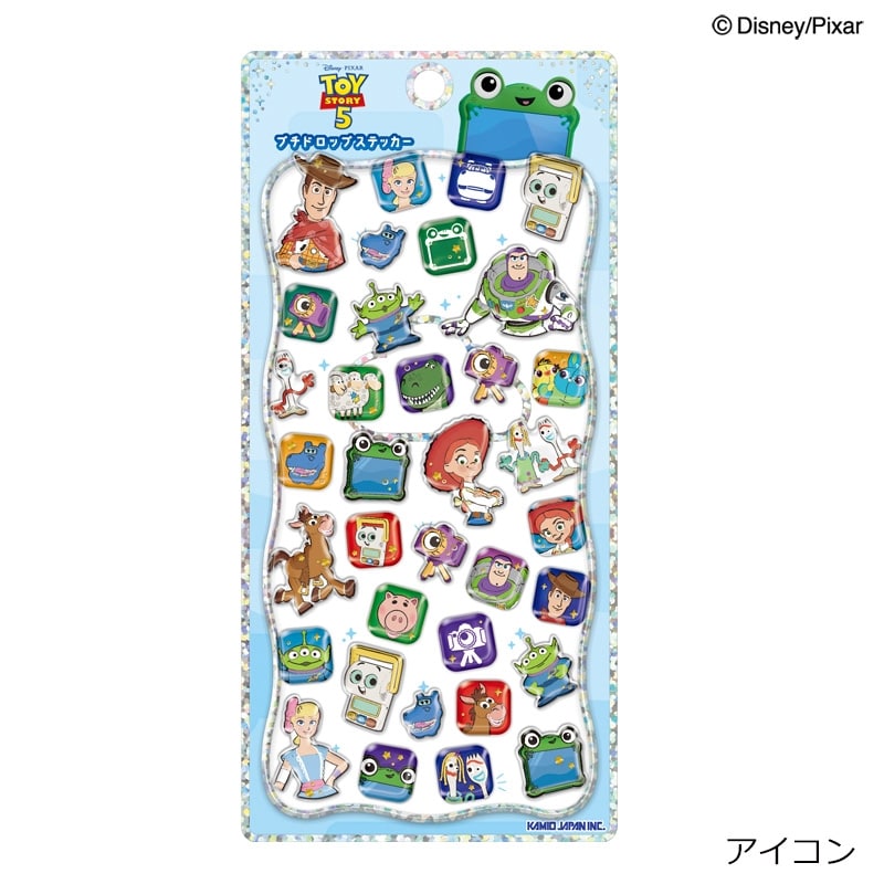 TOY STORY トイ・ストーリー プチドロップステッカー(集合): 通常