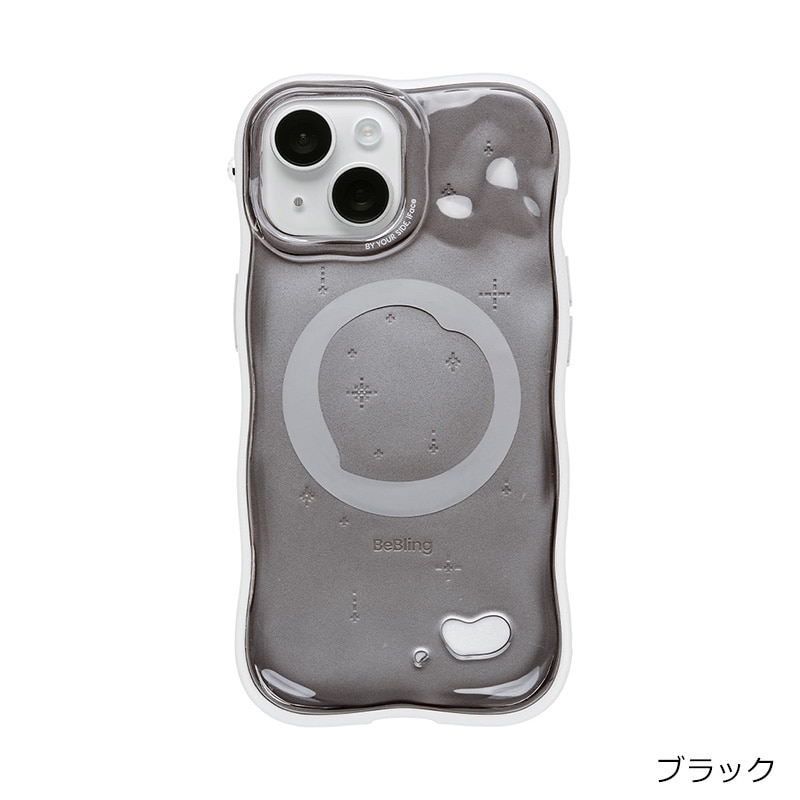 BeBling2 クリアケース iFace iPhone15/14/13ケース(クリア): 通常