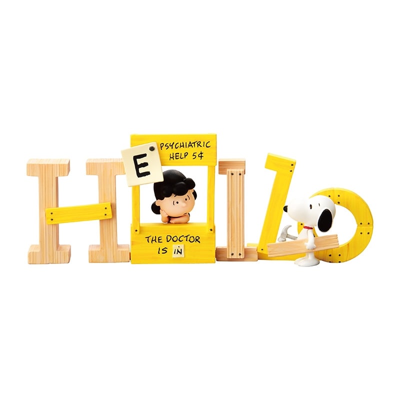 スヌーピー PEANUTS RE-MENT リーメント COLLECTION of WORDS 3 It's