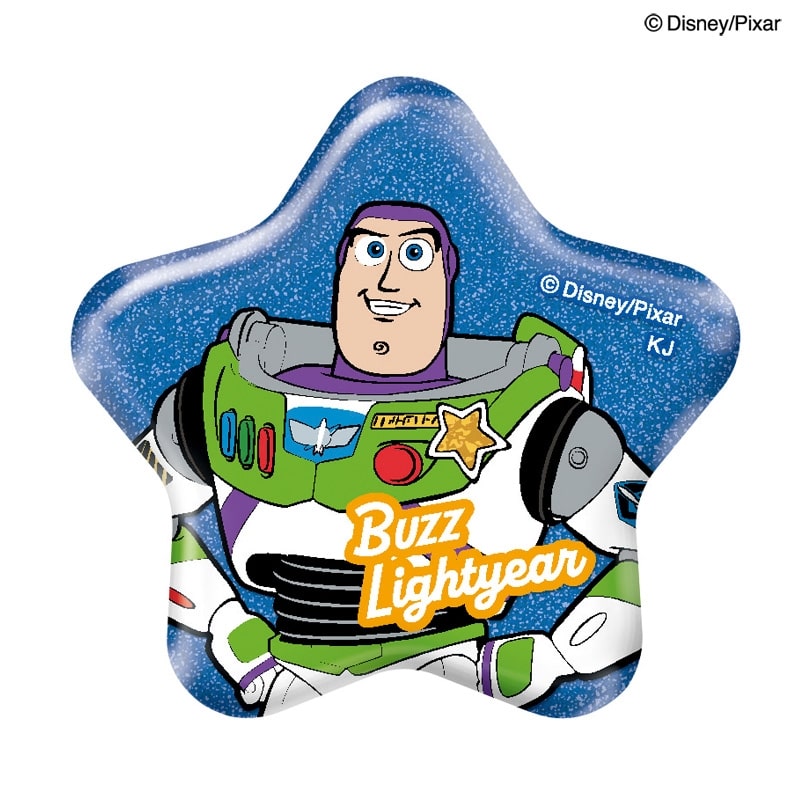 TOY STORY トイ・ストーリー トレーディング星型グリッター缶バッジ