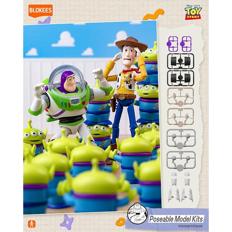 ブロッキーズ トイストーリー 全8種コンプリートセット シークレット 英語表記 BLOKEES ブロッキーズ TOY STORY トイ・ストーリー エリート