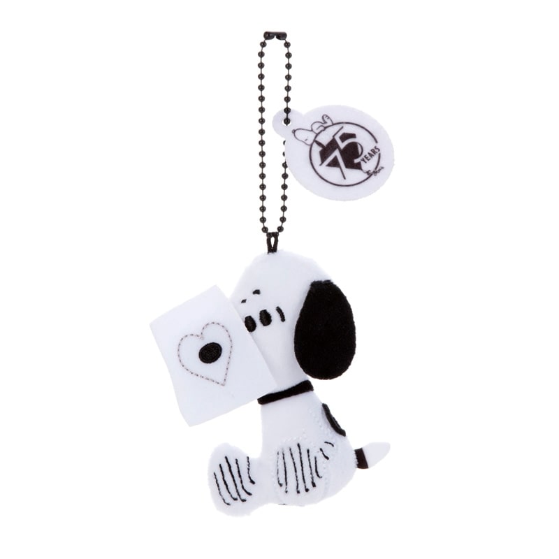 SNOOPY スヌーピー＆ベア チェック マスコット ぬいぐるみ