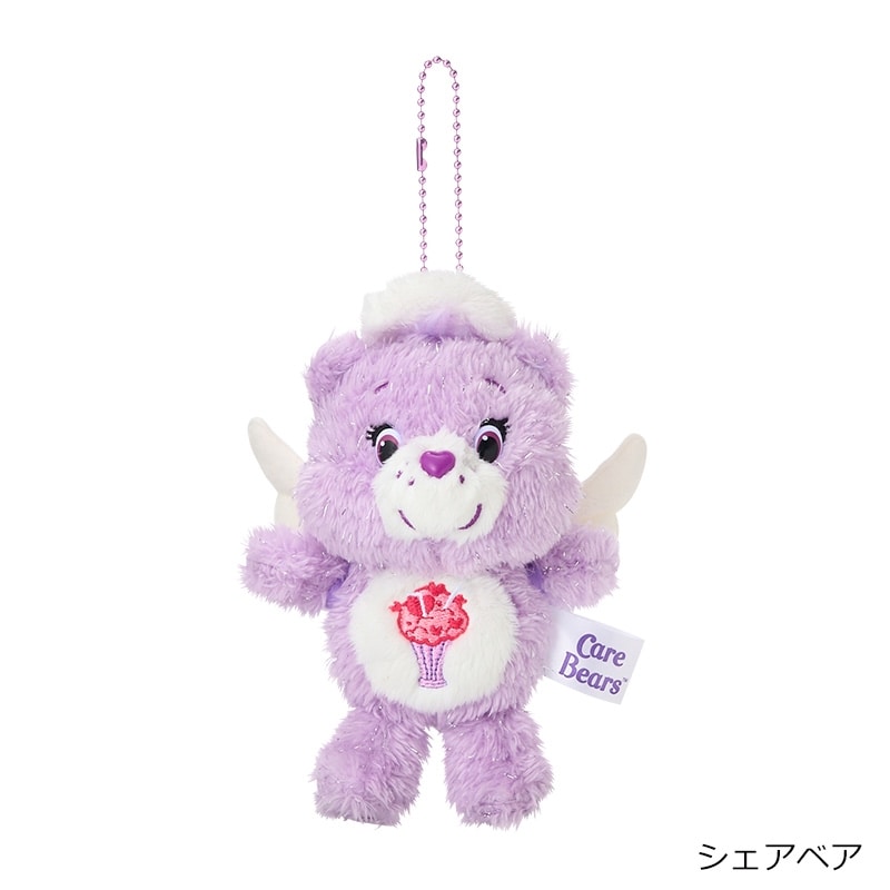 Care Bears ケアベア マスコットチャーム エンジェル(ラブアロットベア