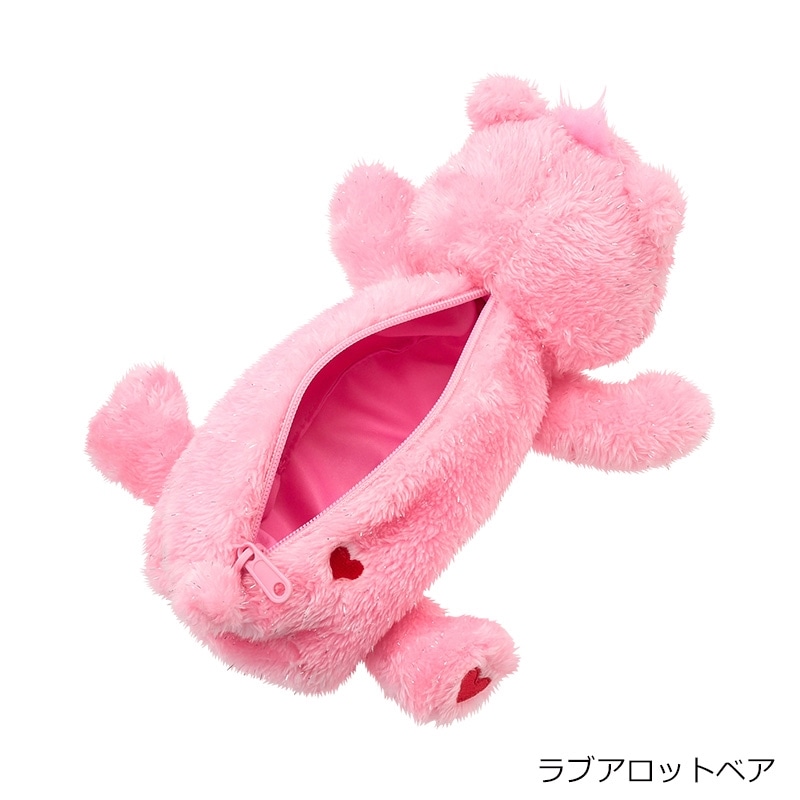 【値下げ】ケアベア　ピンク系　9体セット Care Bears ケアベア ラメロングポーチ(ラブアロットベア): 通常