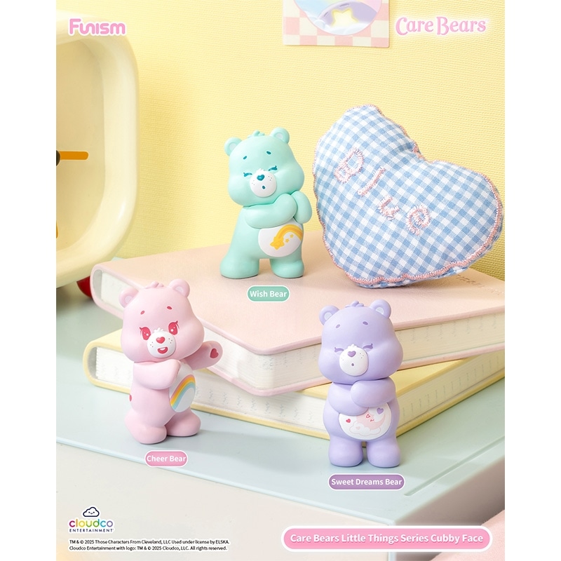 Funism Care Bears ケアベア リトルシングシリーズ キュービーフェイス