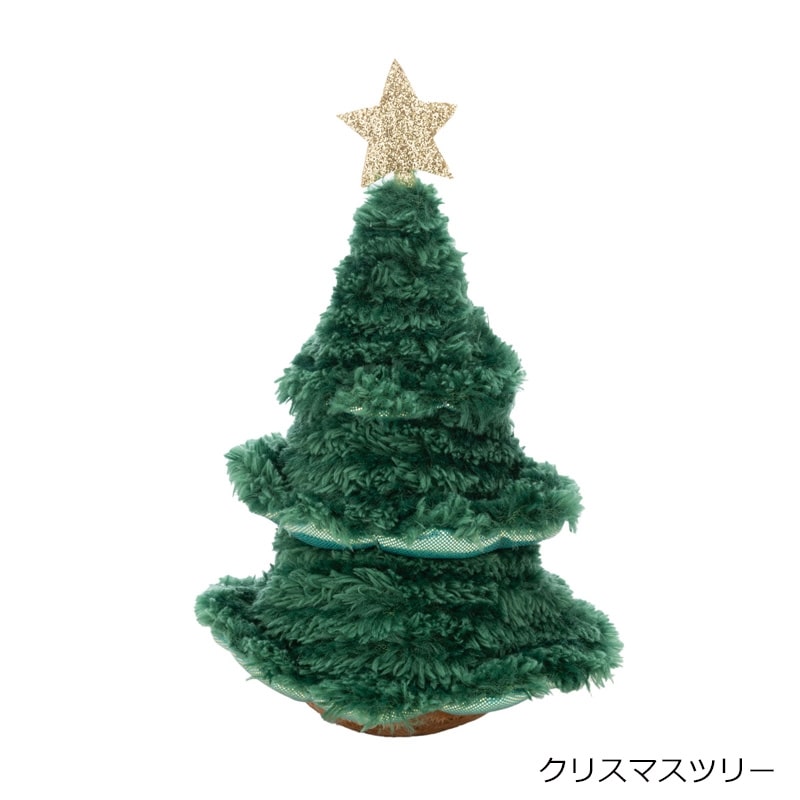 　2025新品　クリスマス限定　クリスマスツリー　ぬいぐるみ minini ミニツリーぬいぐるみ(PETIT HOLIDAY) SHOOKY – LINE