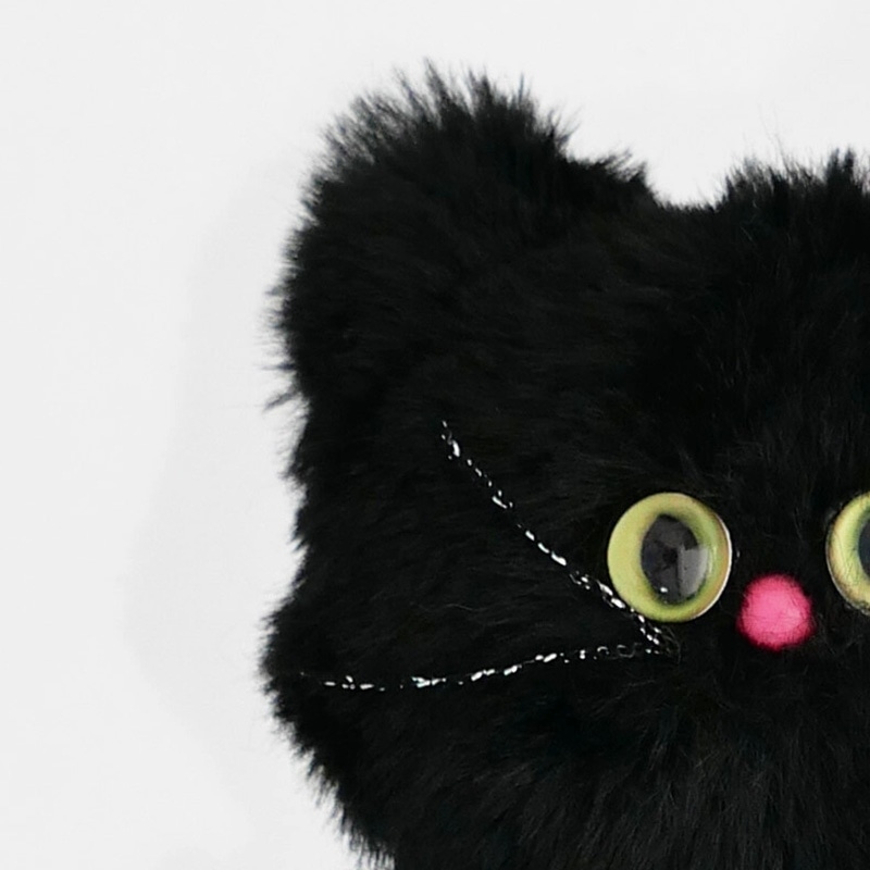 COSYMOSY コジモジ カスタムキャットキーリング(ブラック): 通常