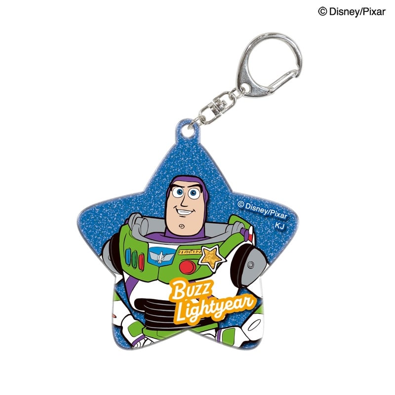 TOY STORY トイ・ストーリー トレーディンググリッターキーホルダー