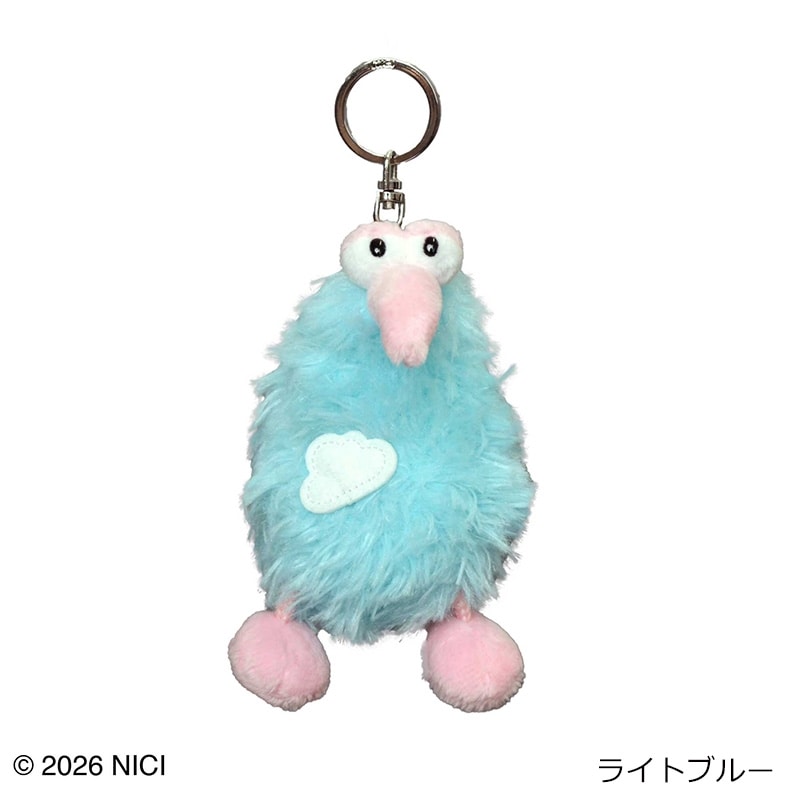 ニキ NICI ぬいぐるみキーリング カラフルバード ビリー・レイ
