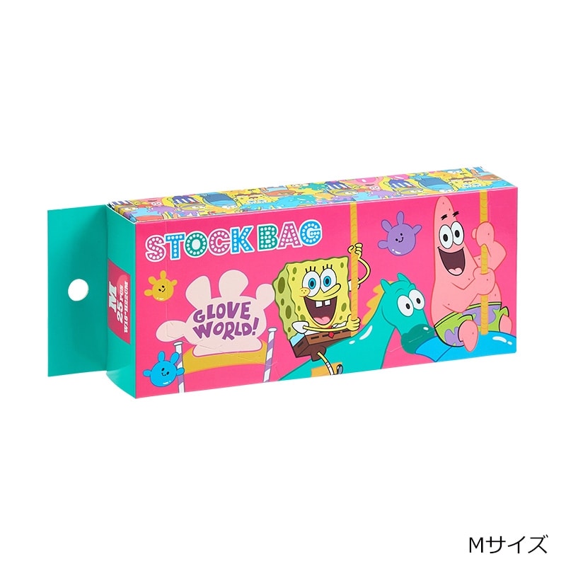 SpongeBob SquarePants スポンジ・ボブ チャック付きバッグ GLOVE