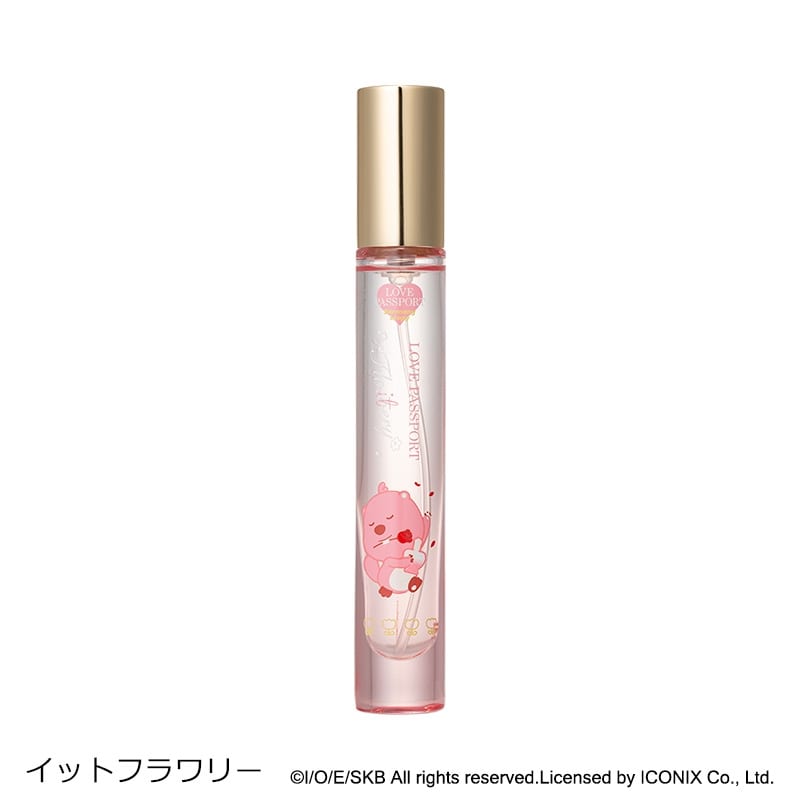 ミッキー＆ミニーフォーエバーラブ【キャンドル】　「ゴールドピンク LOVE PASSPORT ラブパスポート オードパルファム MINI ジャンマン
