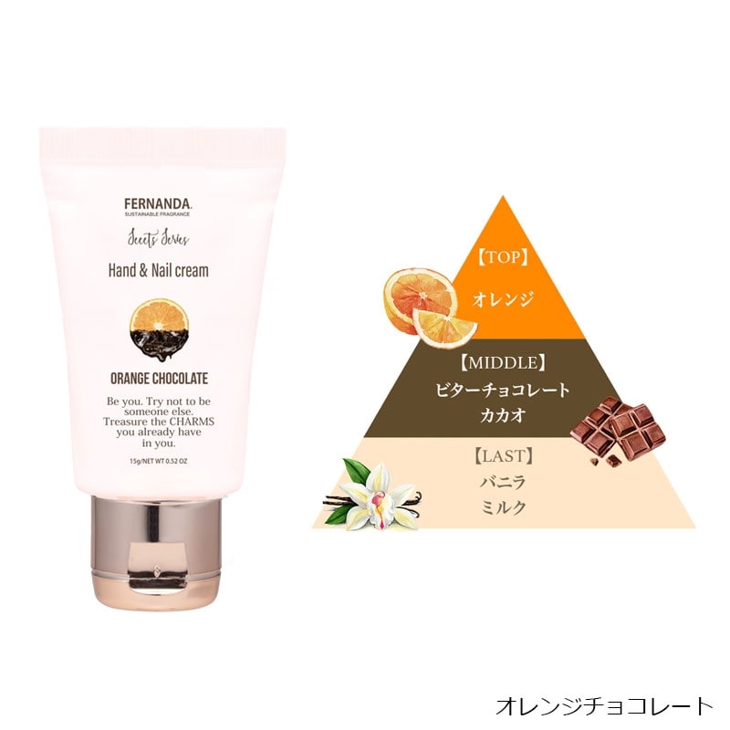 FERNANDA フェルナンダ ハンド&ネイルクリーム チョコレートセット
