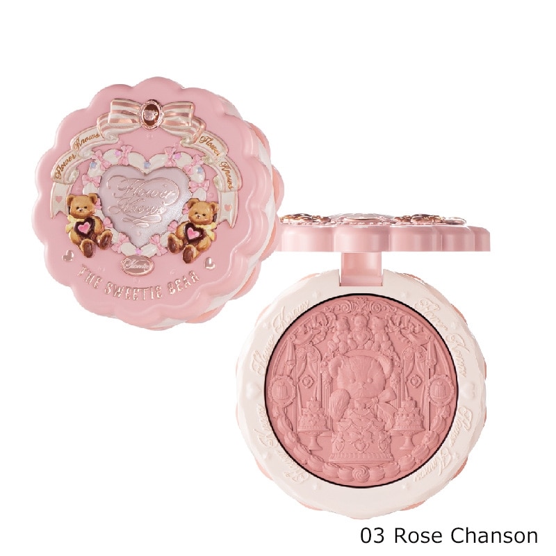 フラワーノーズ スウィーティーベアコレクションシルクサテン