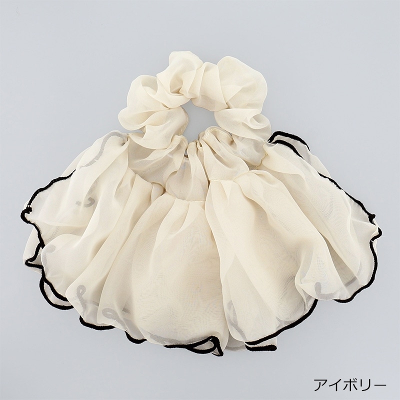 ☆hydrangea☆さま 専用です Flowering フラワーリング シュシュ HHS0618(ブラック): 通常
