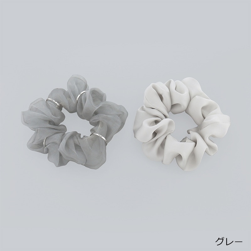 Flowering フラワーリング シュシュ HHS0625(ブラック): 通常| プラザ