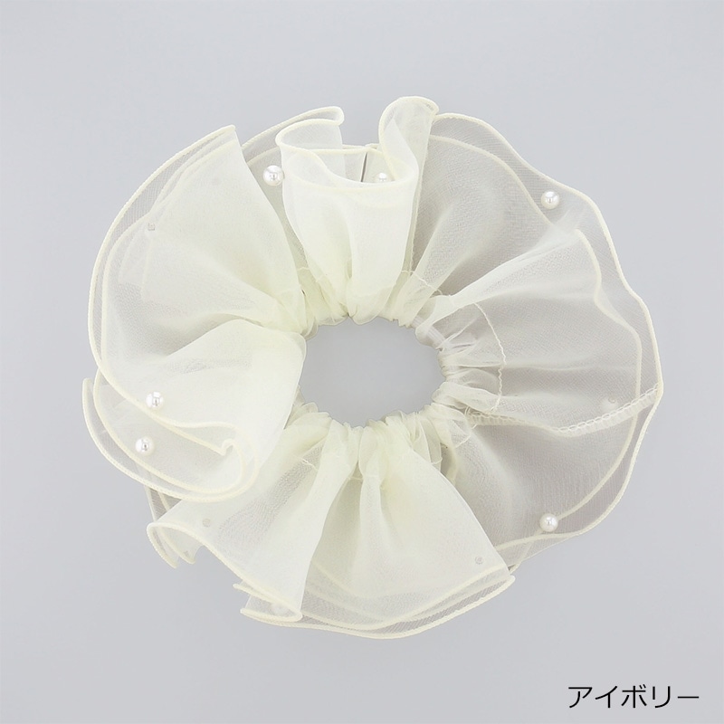Flowering フラワーリング シュシュ HHS0626(ブラック): 通常| プラザ