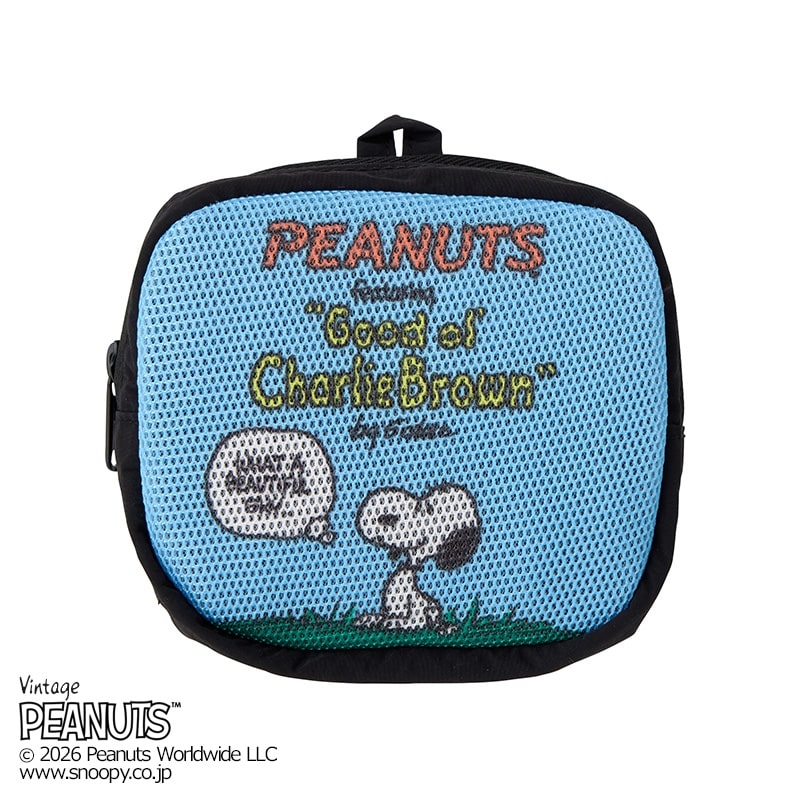 スヌーピー PEANUTS ROOTOTE ルートート ショルダーバッグ(ブラック 
