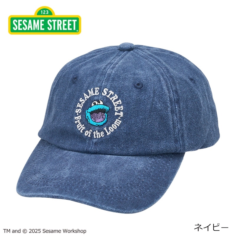 SESAME STREET meets FRUIT OF THE LOOM ツイルキャップ