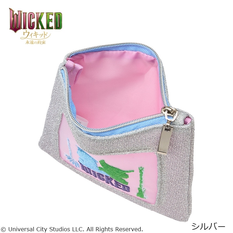 WICKED / ウィキッド 永遠の約束 スクエアメッシュポーチ(シルバー