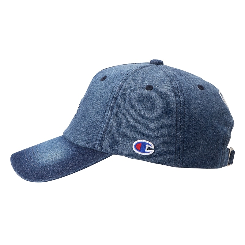 Champion チャンピオン デニムエンボスキャップ(ネイビー): 通常