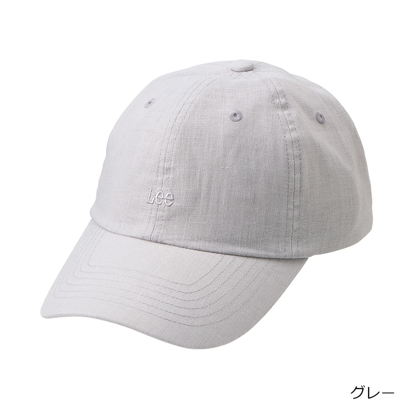 Lee リー リネンキャップ(ブラック): 通常| プラザオンラインストア