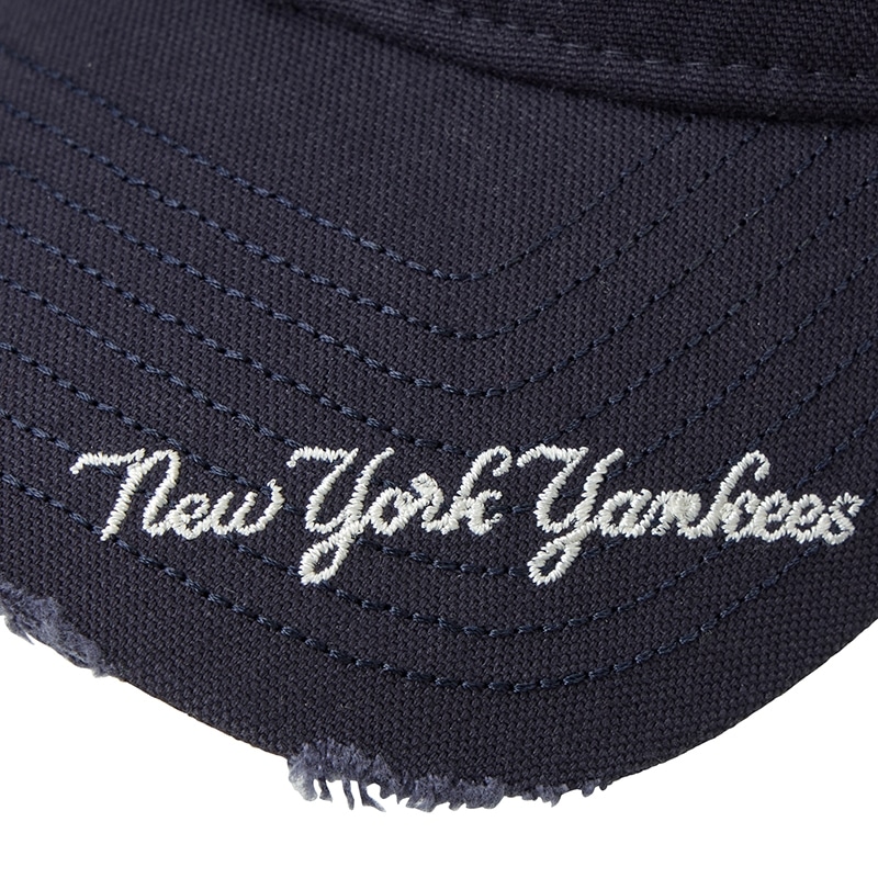 NEW ERA ニューエラ バイザーロゴキャップ(ネイビー): 通常| プラザ