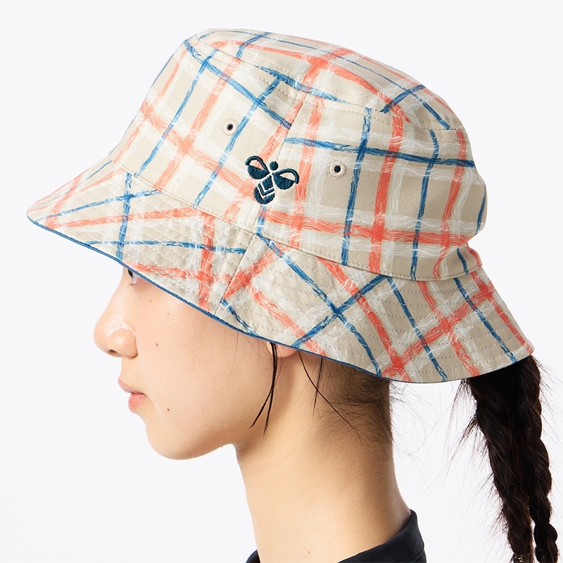 hummel ヒュンメル プレイリバーシブルハット(ベージュ): 通常| プラザ