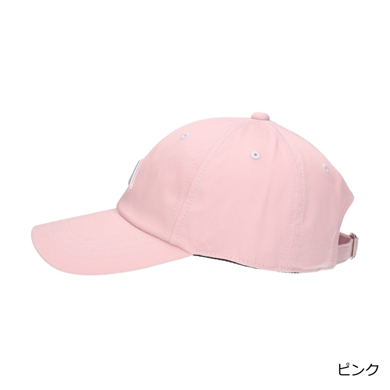 adidas アディダス ステッチキャップ(ピンク): 通常| プラザオンライン