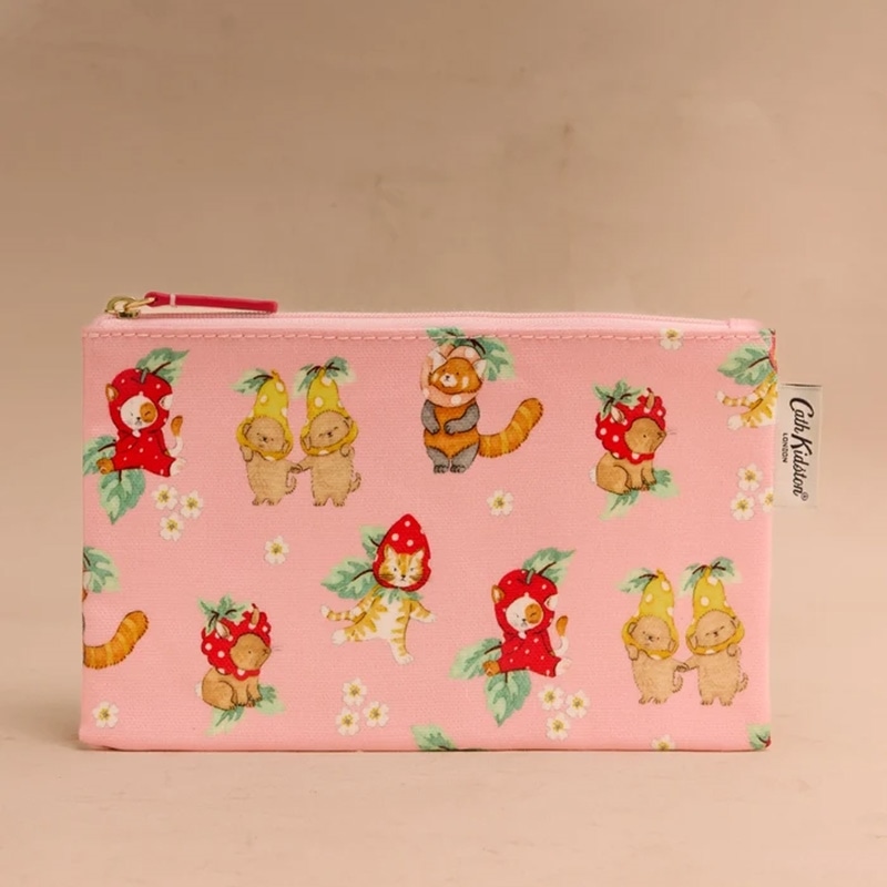 Cath Kidston キャスキッドソン ジップド パース Friendly Fruit