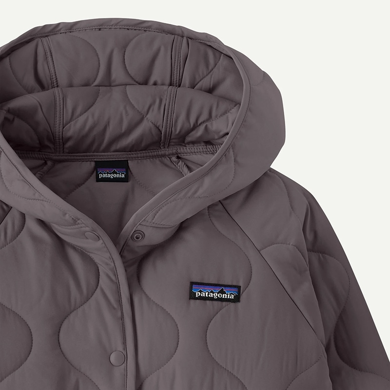 Patagonia パタゴニア キッズ キルテッド パファー(May Grey): 通常