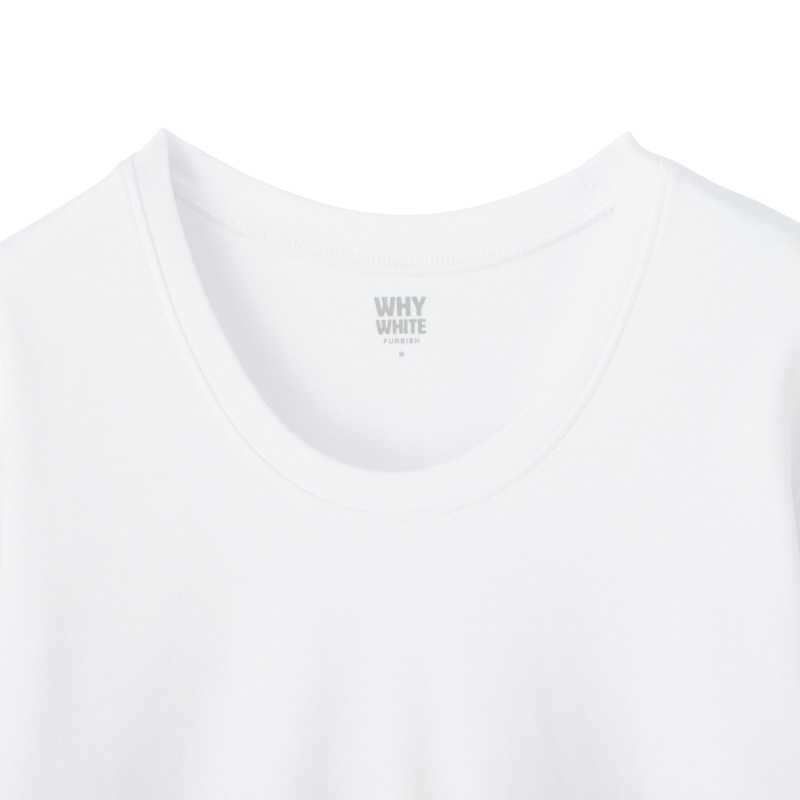 Furbish ファービッシュ WHY WHITE ロングスリーブTシャツ Furbish ファービッシュ WHY WHITE ロングスリーブTシャツ