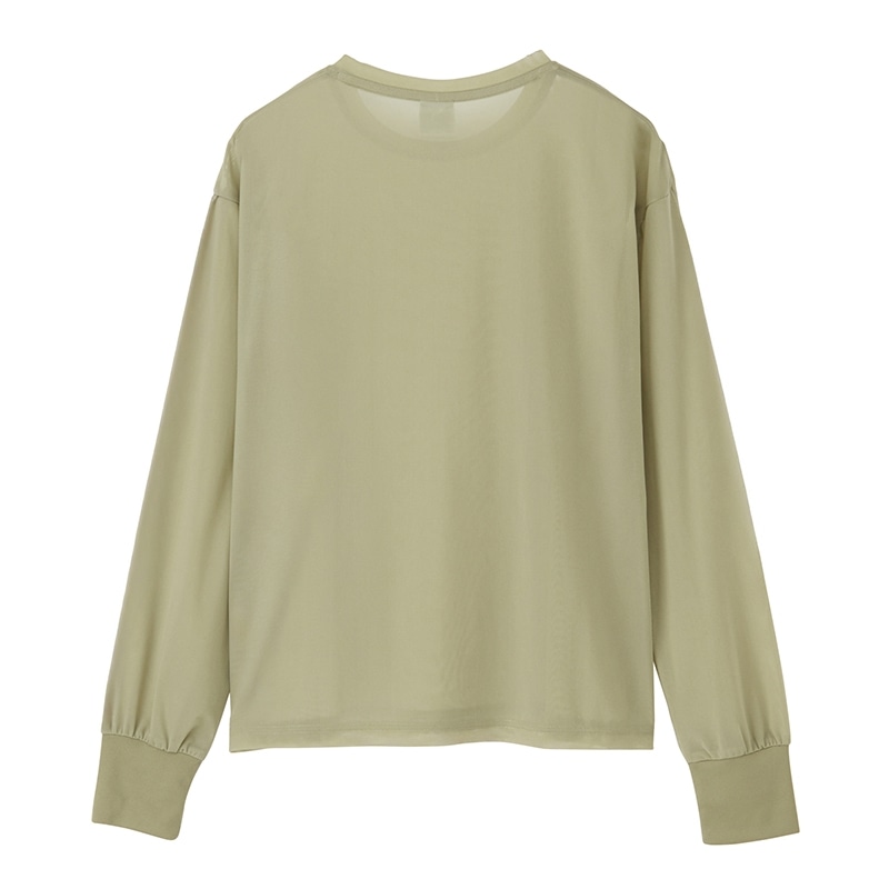 ル*〜様 ロンＴ メッシュ 緑 楽天市場】無地 ロンT（カラーグリーン）（メンズファッション