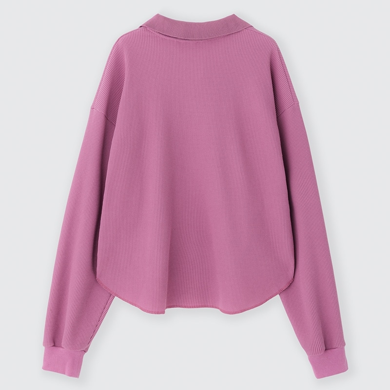 Lazy Styles レイジースタイルズ ワッフルロングスリーブTシャツ