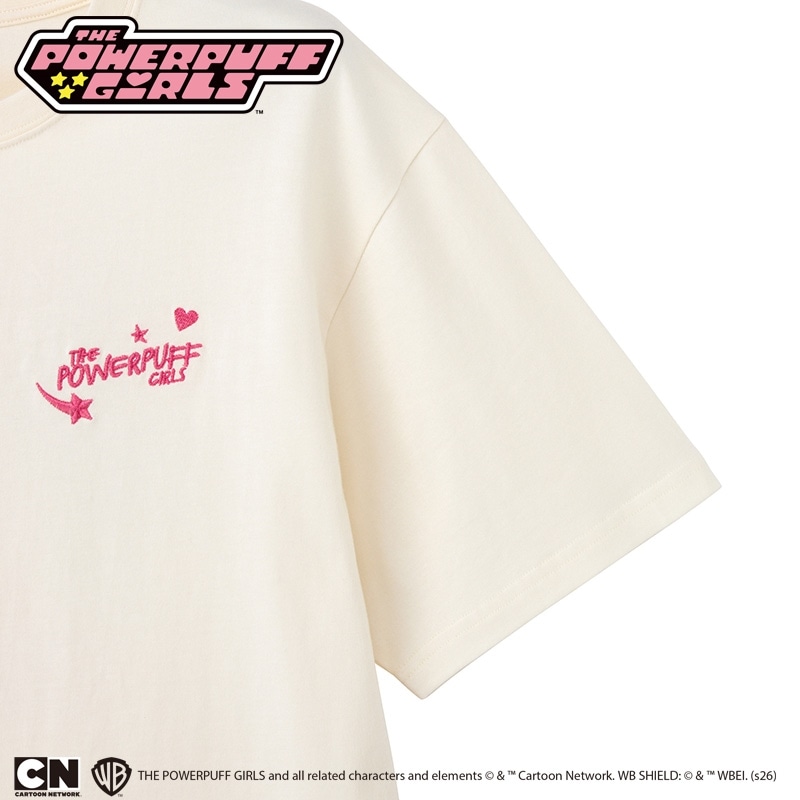 THE POWERPUFF GIRLS / パワーパフ ガールズ / Tシャツ バニラホワイト