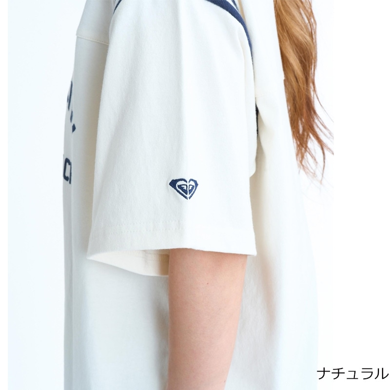 ROXY ロキシー ウィメンズ SURF CITY Tシャツ(ナチュラル): 通常