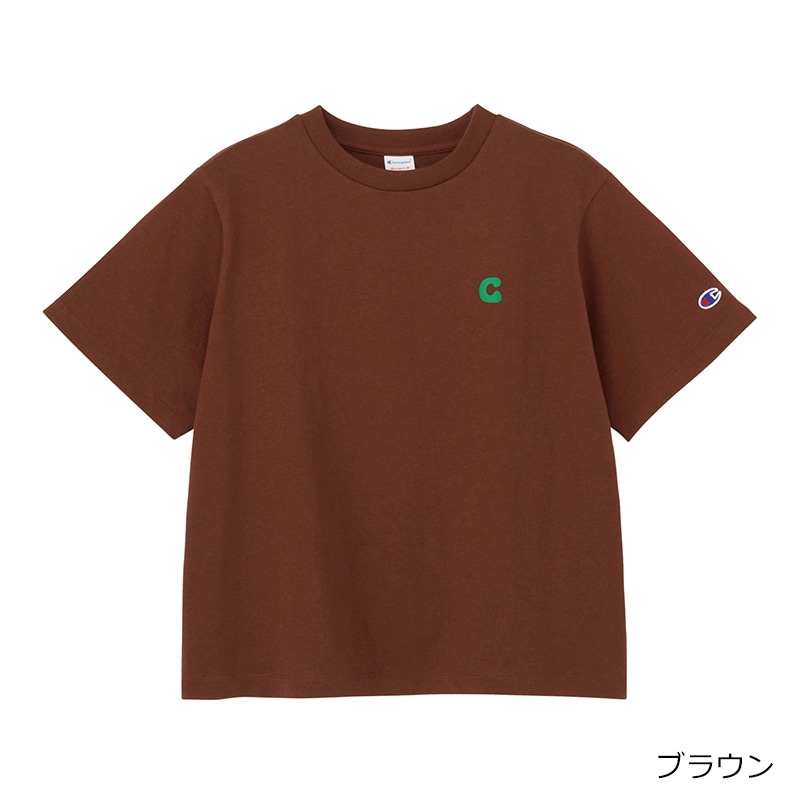 Champion チャンピオン プリントTシャツ(ホワイト): 通常| プラザ