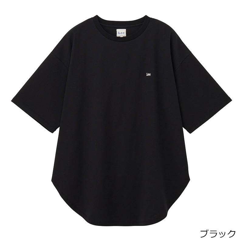 Lee リー ラウンドヘムTシャツ(ホワイト): 通常| プラザオンラインストア