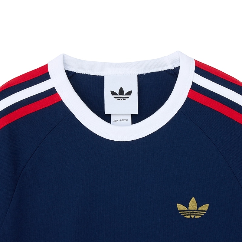 adidas アディダス リンガーTシャツ(ネイビー): 通常| プラザ 