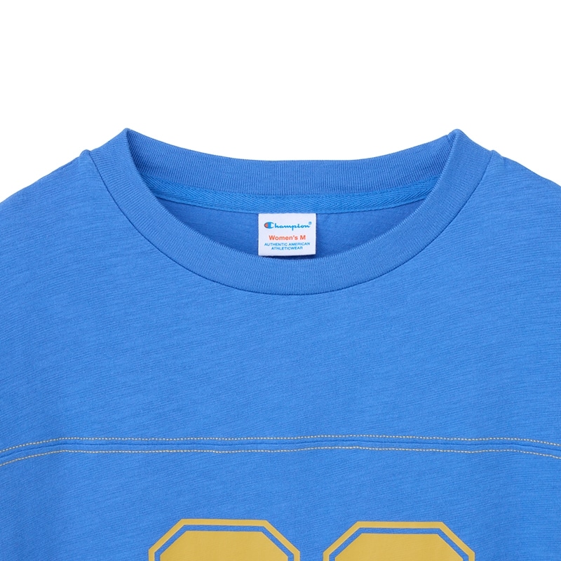 Champion チャンピオン フットボールTシャツ(ブルー): 通常| プラザ